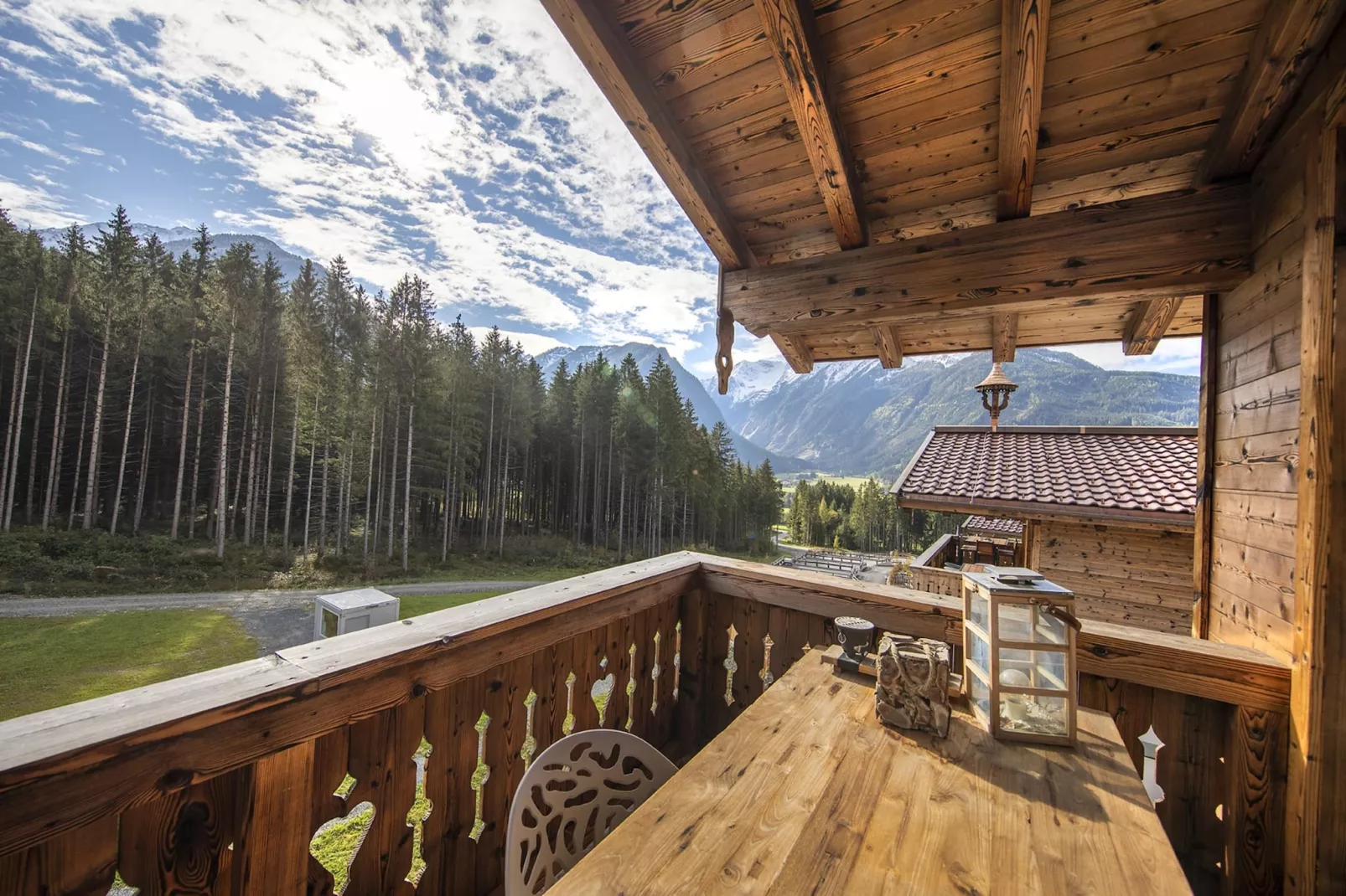 Nationalpark Chalet Kreuzkogel-Terrace balcony