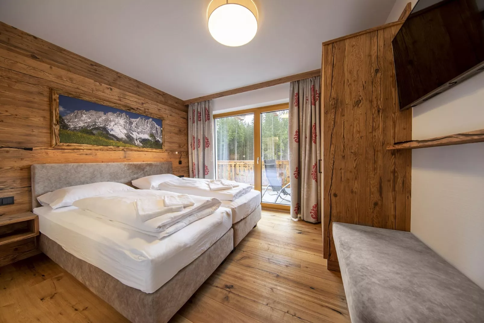 Nationalpark Chalet Malhamhorn-Bedroom