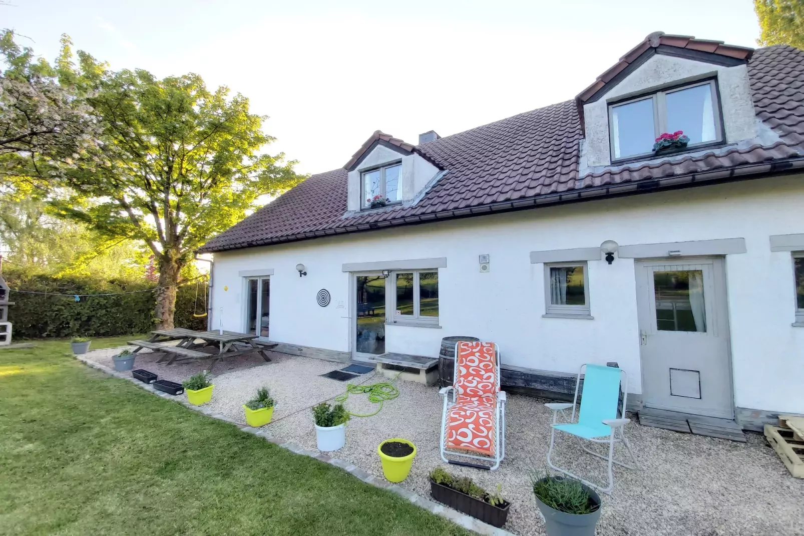 Ardennes Bleu 4 pers maximum-Terrace balcony