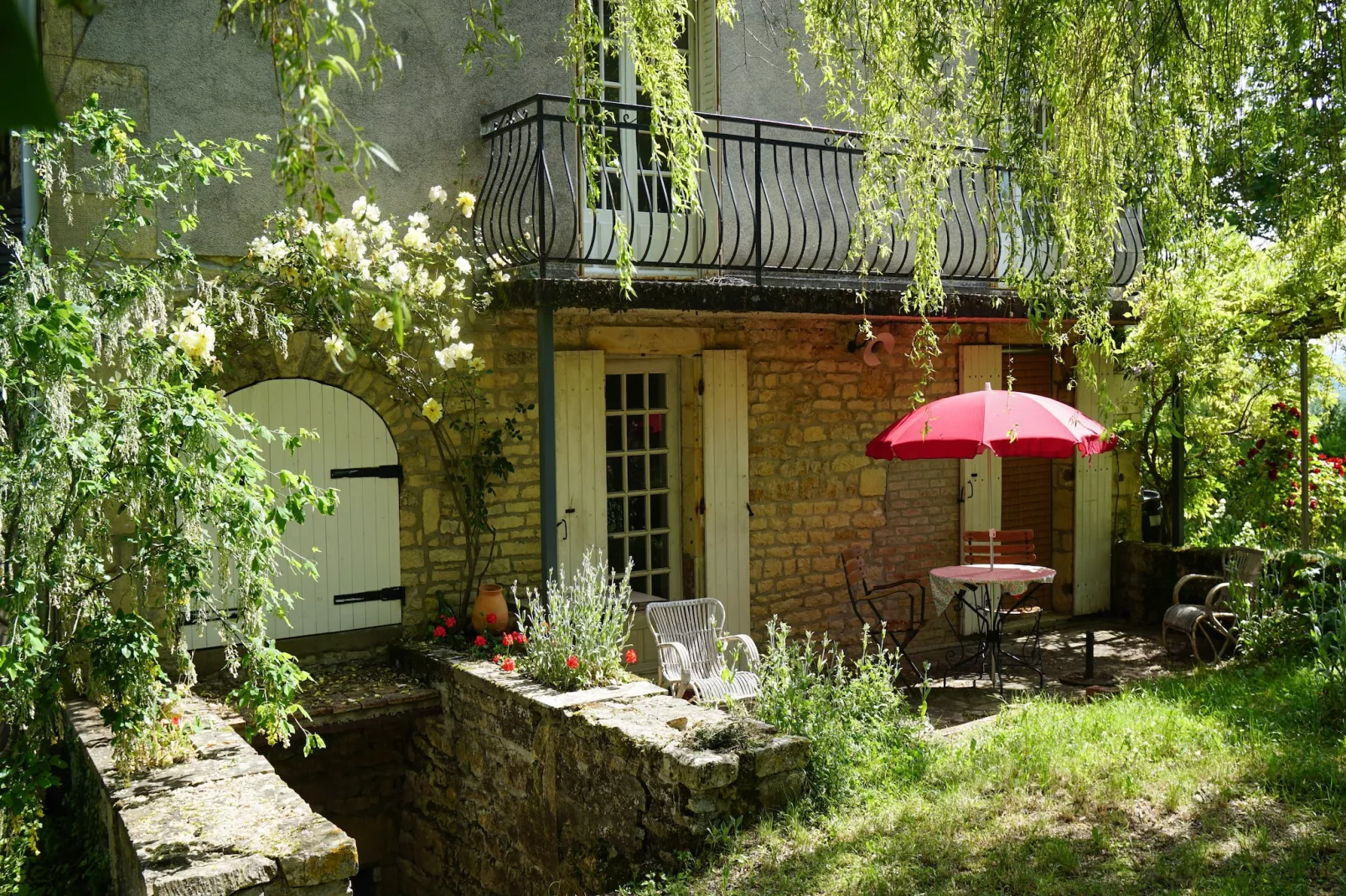 La Vieille Ferme-Terrassenbalkon