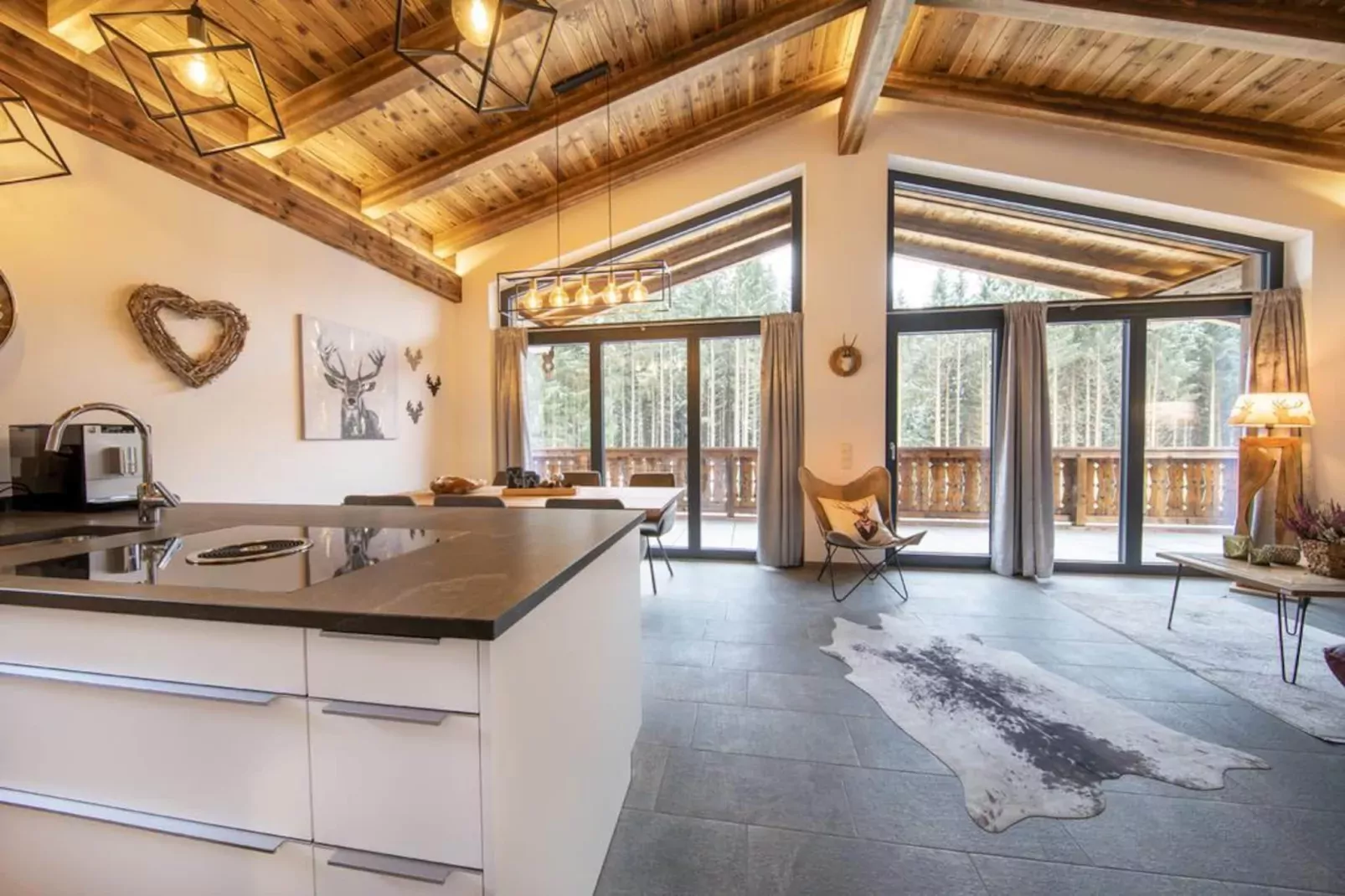 Nationalpark Chalet Keeseck-Kitchen