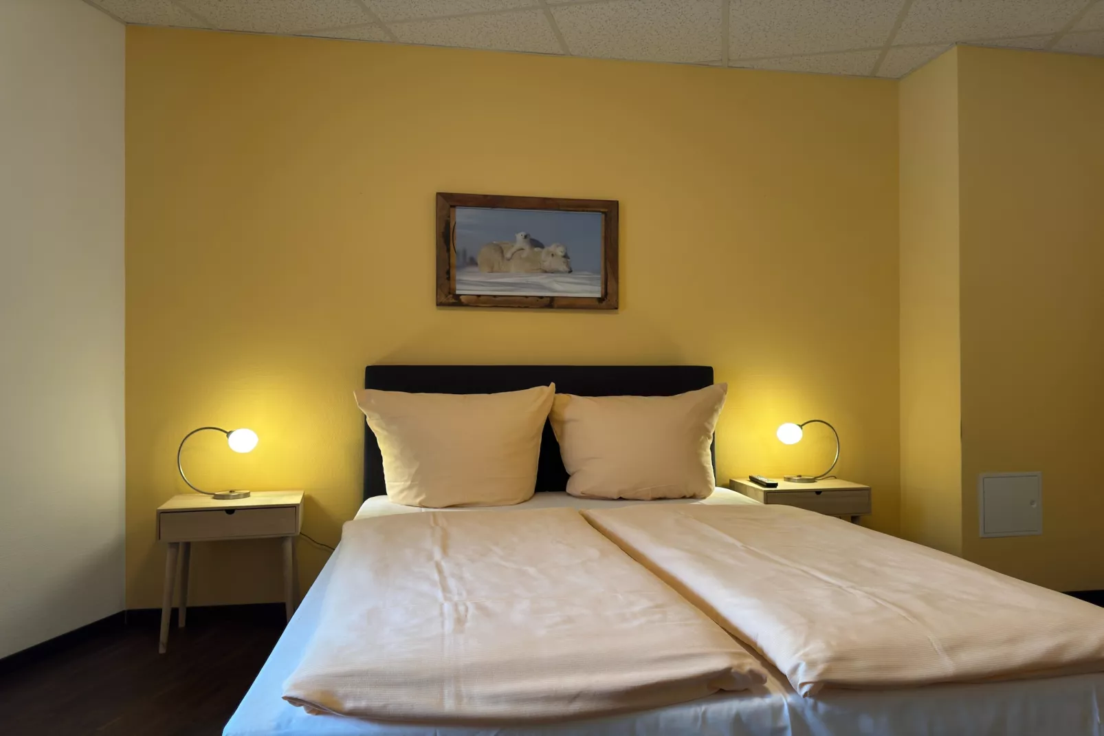 Residence Park am Schweriner See / 2-Raum-App im 2 Stock 60 qm-Bedroom