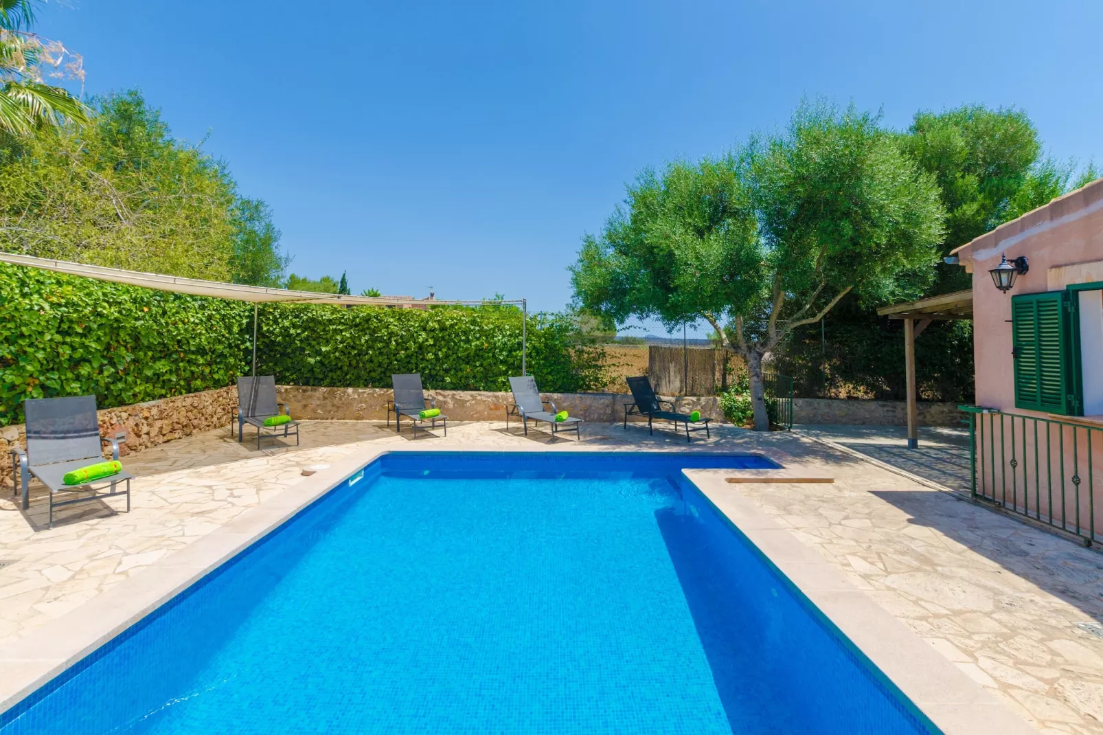 Son Frau-Pool