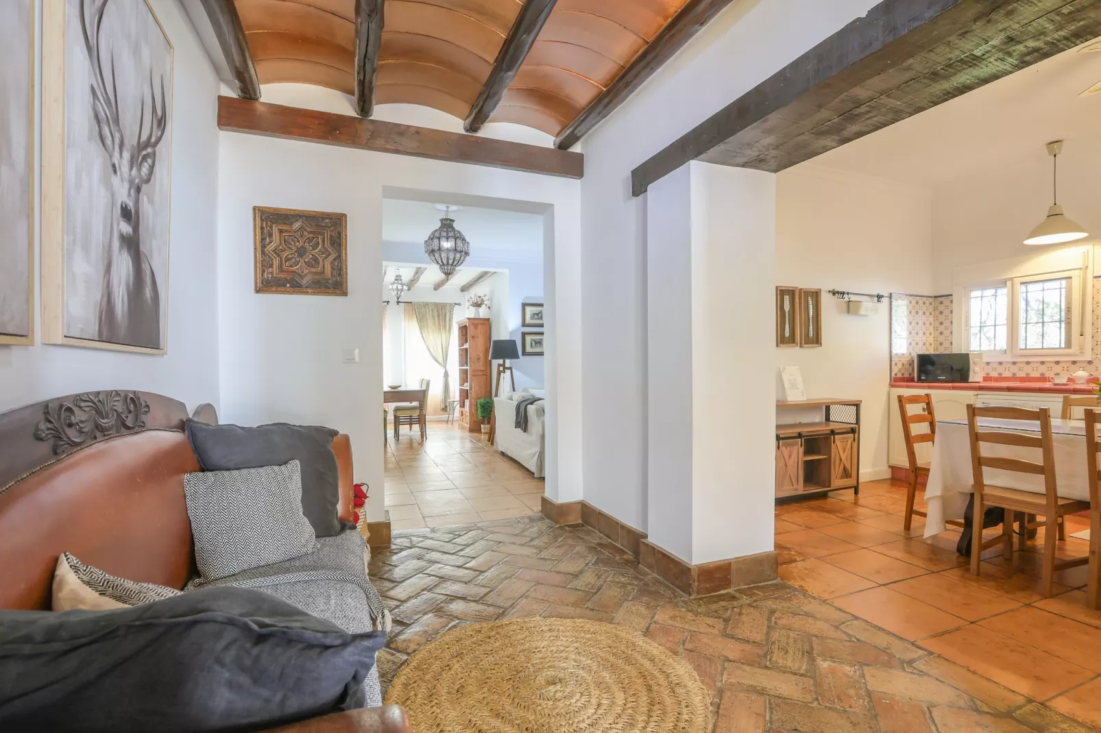 Casa Rural Los Menestrales-Living room