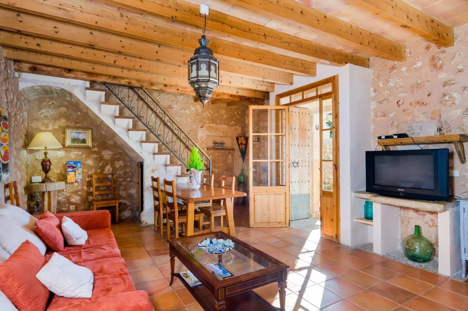 Finca Can Maria Costitx-Living room