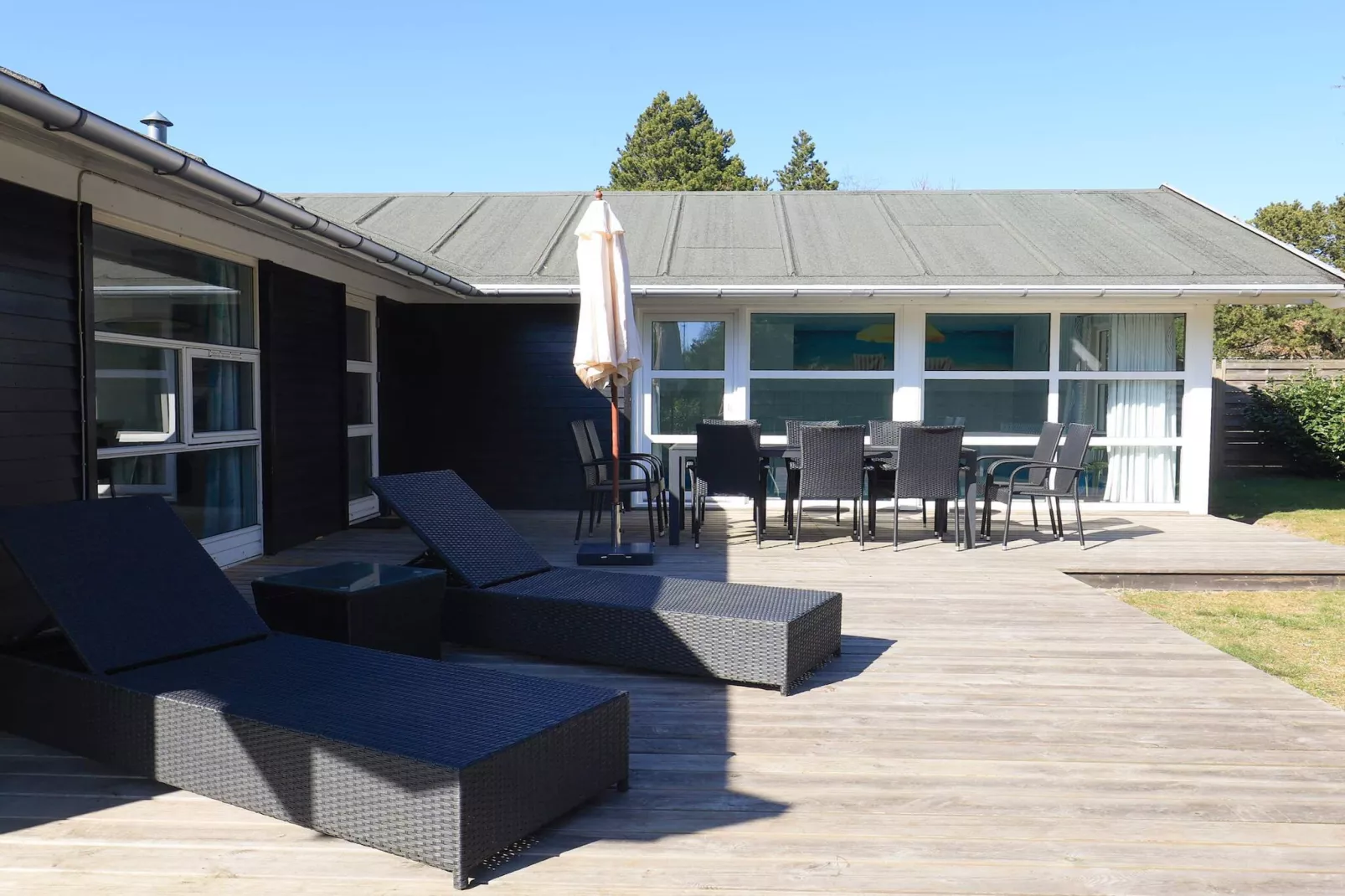 4 Sterne Ferienhaus in Væggerløse-Aussicht