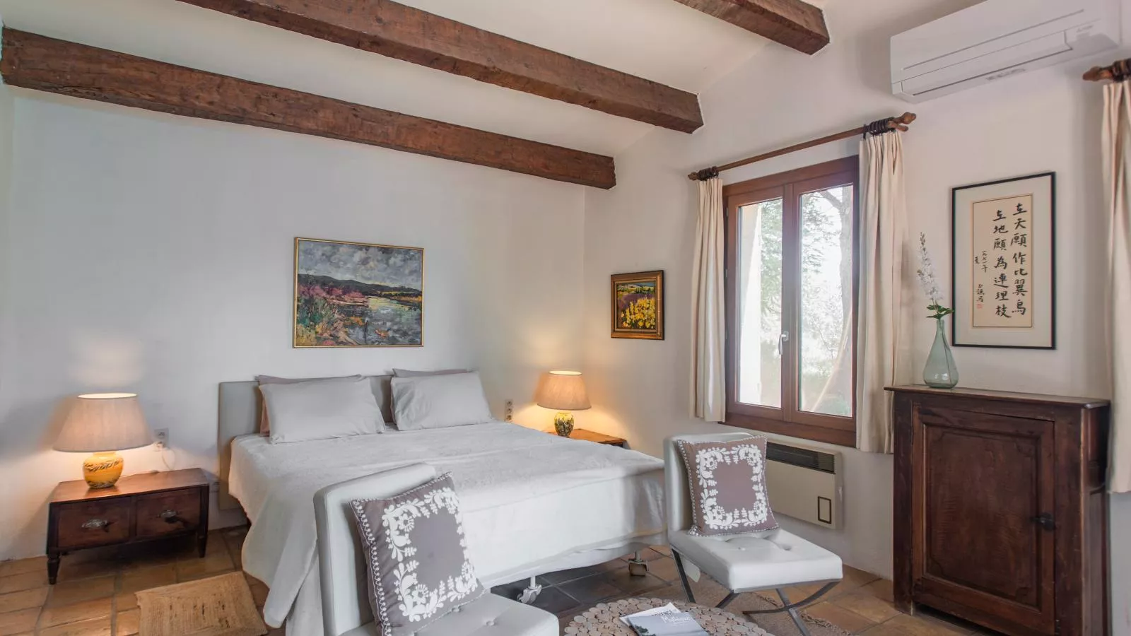 Entre les vignes-Bedroom