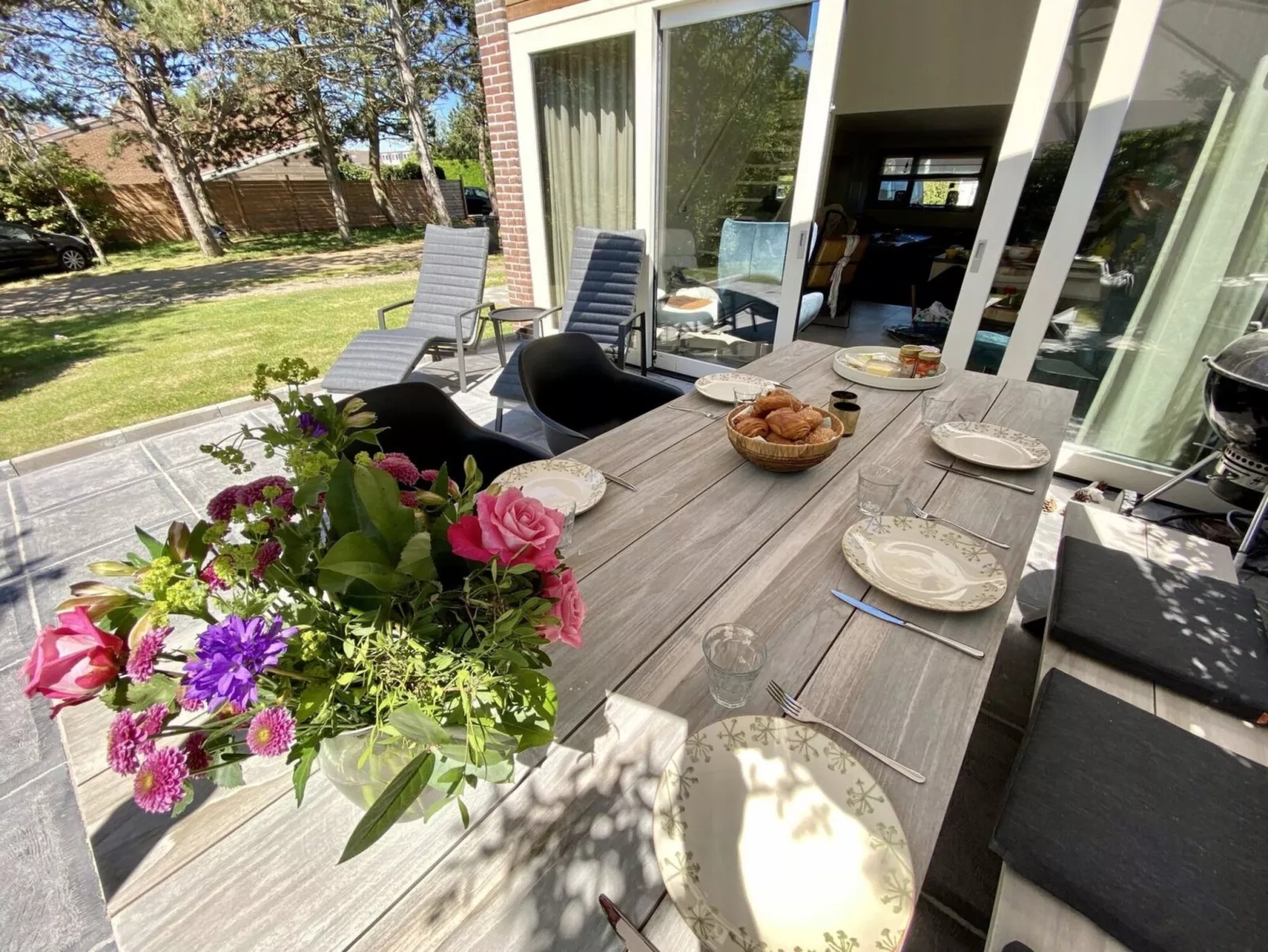 Seascape Wellness Nieuwvliet-Bad-Draußen
