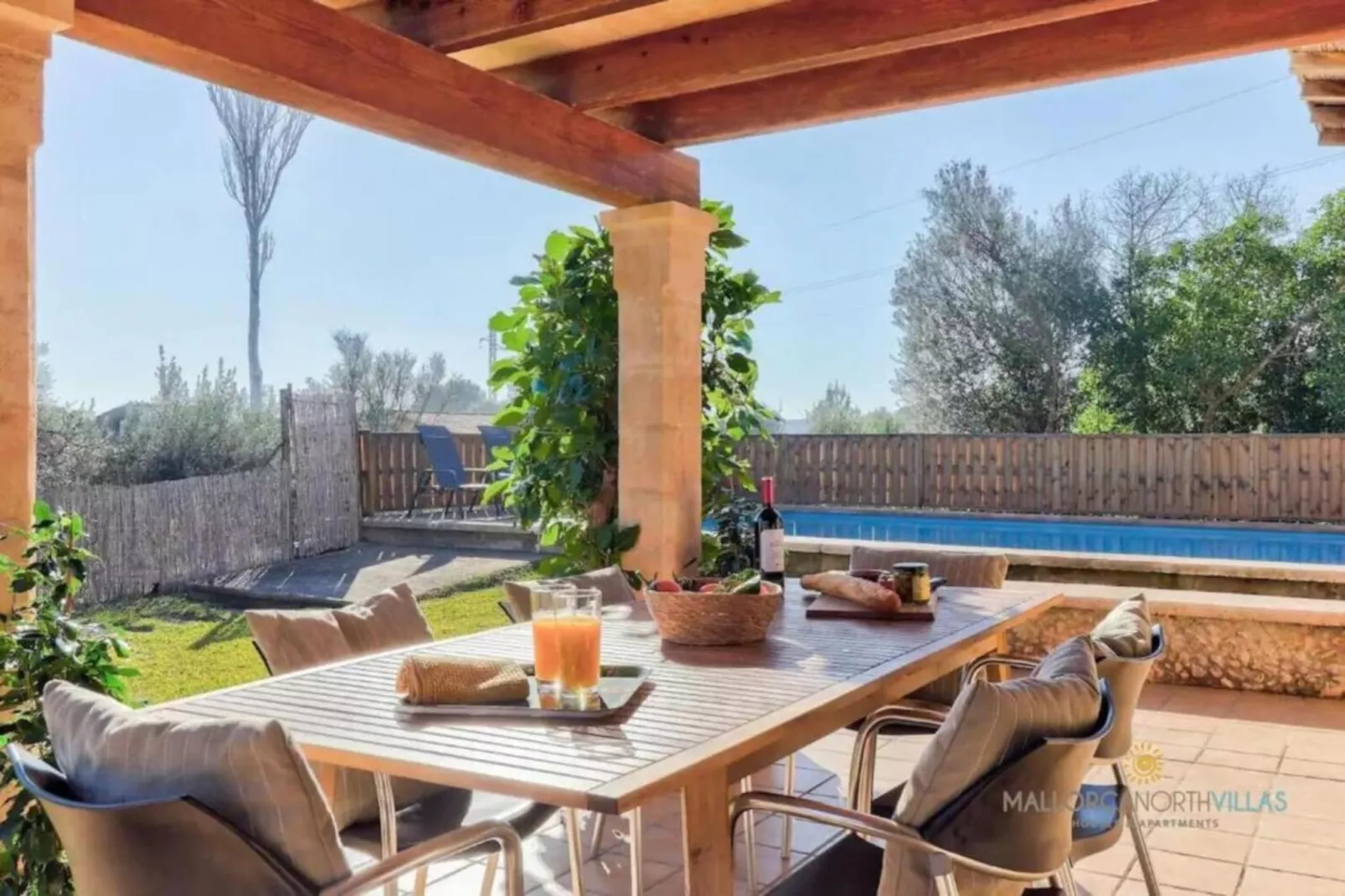 Can Avinent casa rural con todas las comodidades-Terrace balcony