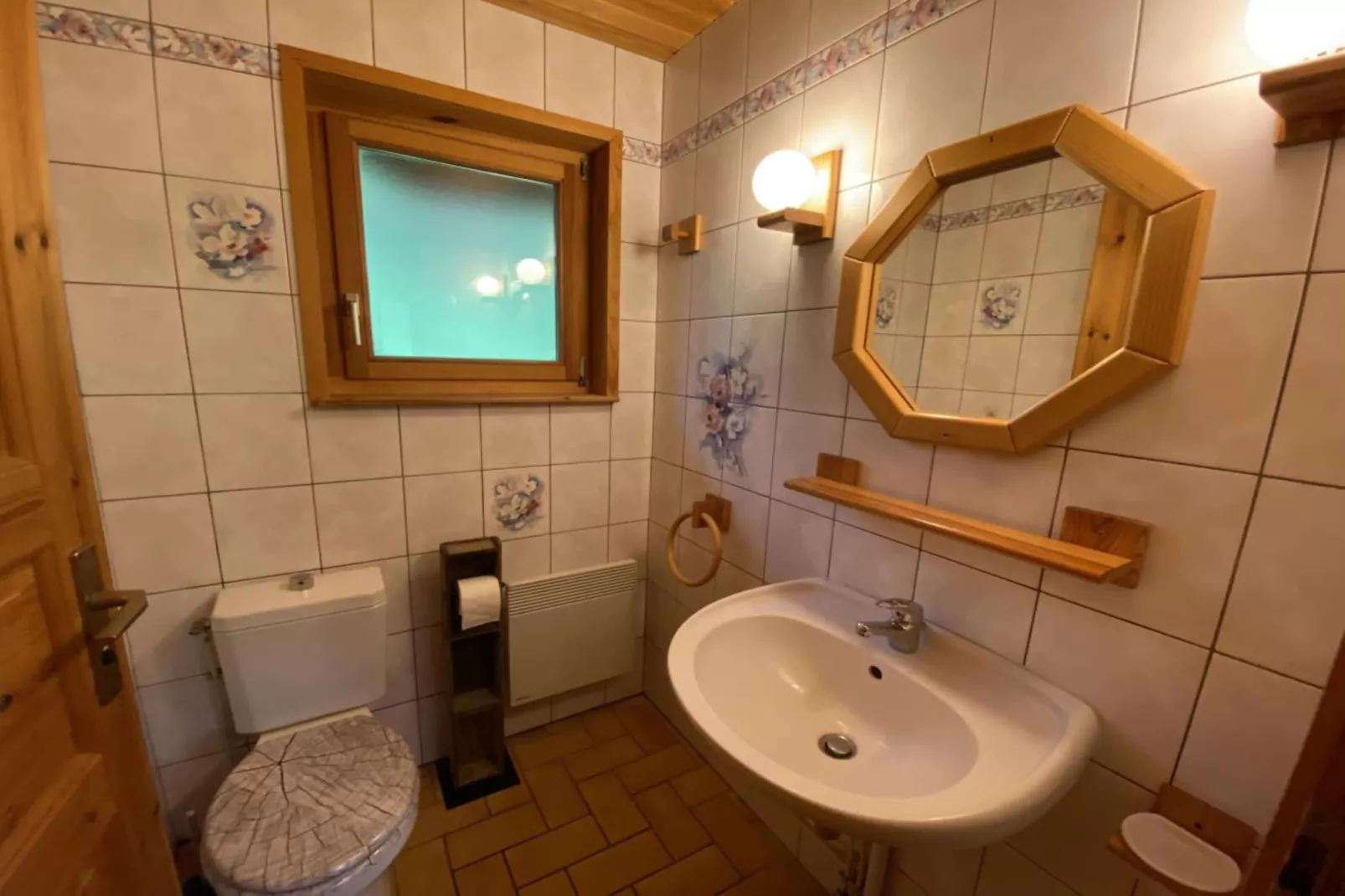 LE FISHING LODGE Chalet en bois avec Bain Nordique-Badezimmer