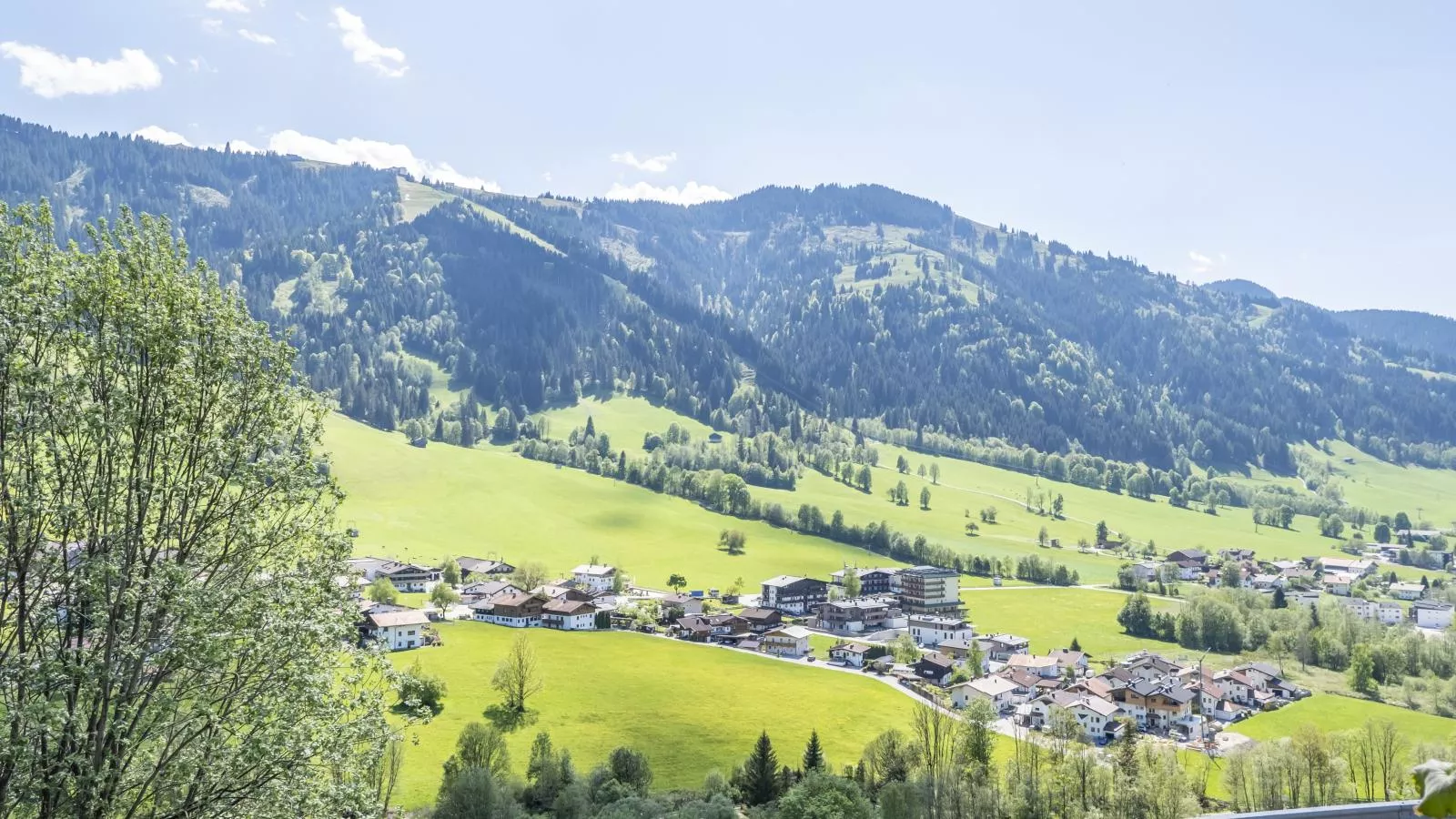 Berghof-Aussicht Sommer