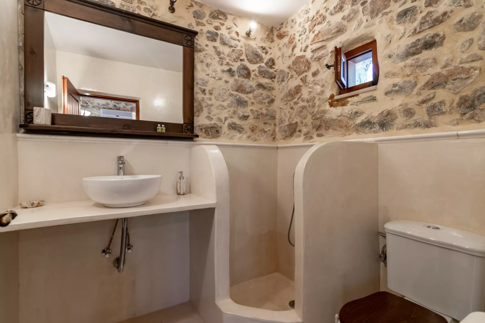 Archodiko Villa Imbros-Salle de bain