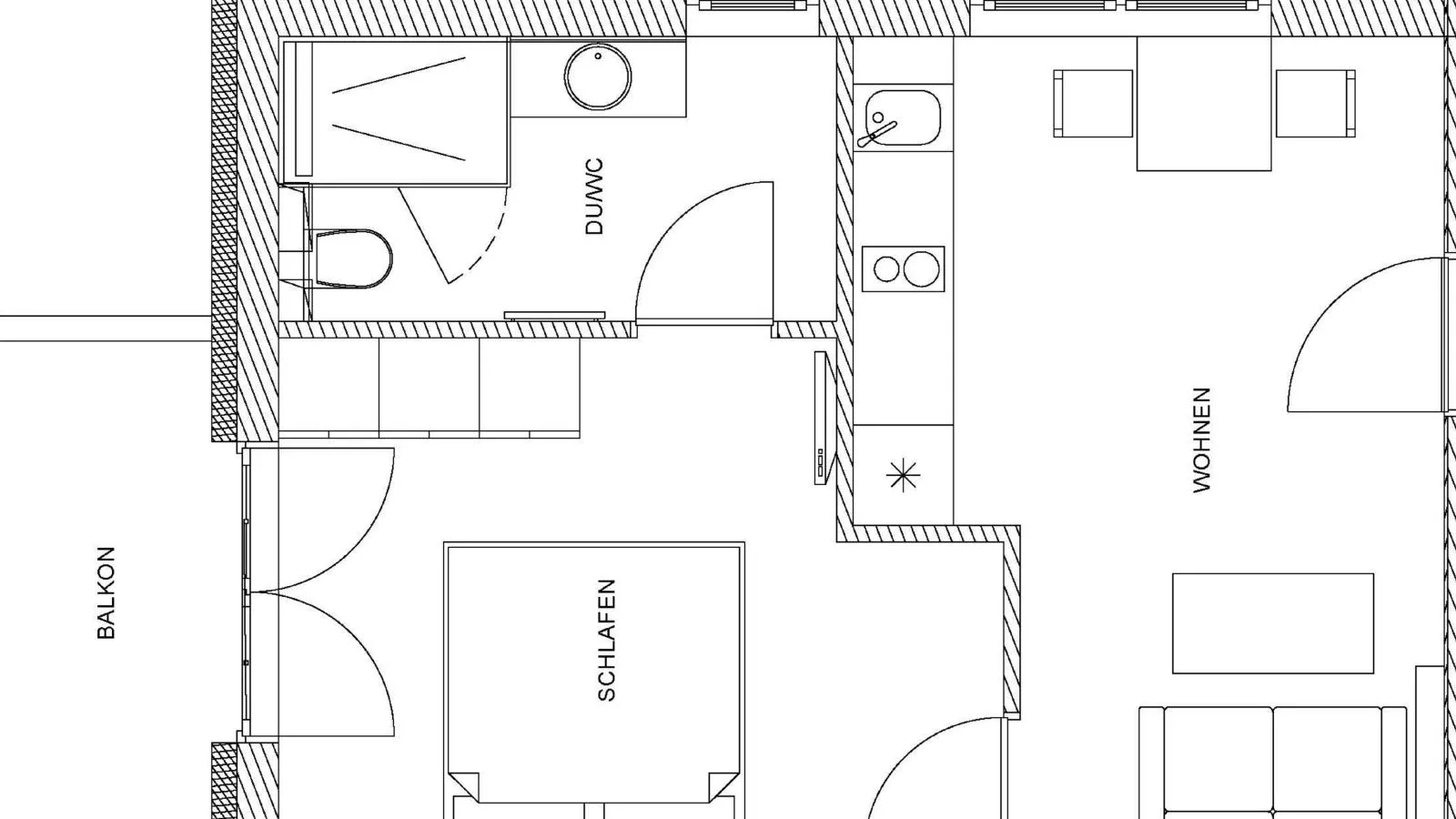 Tauern Suites Mitterwirt TOP 215-Grundriss