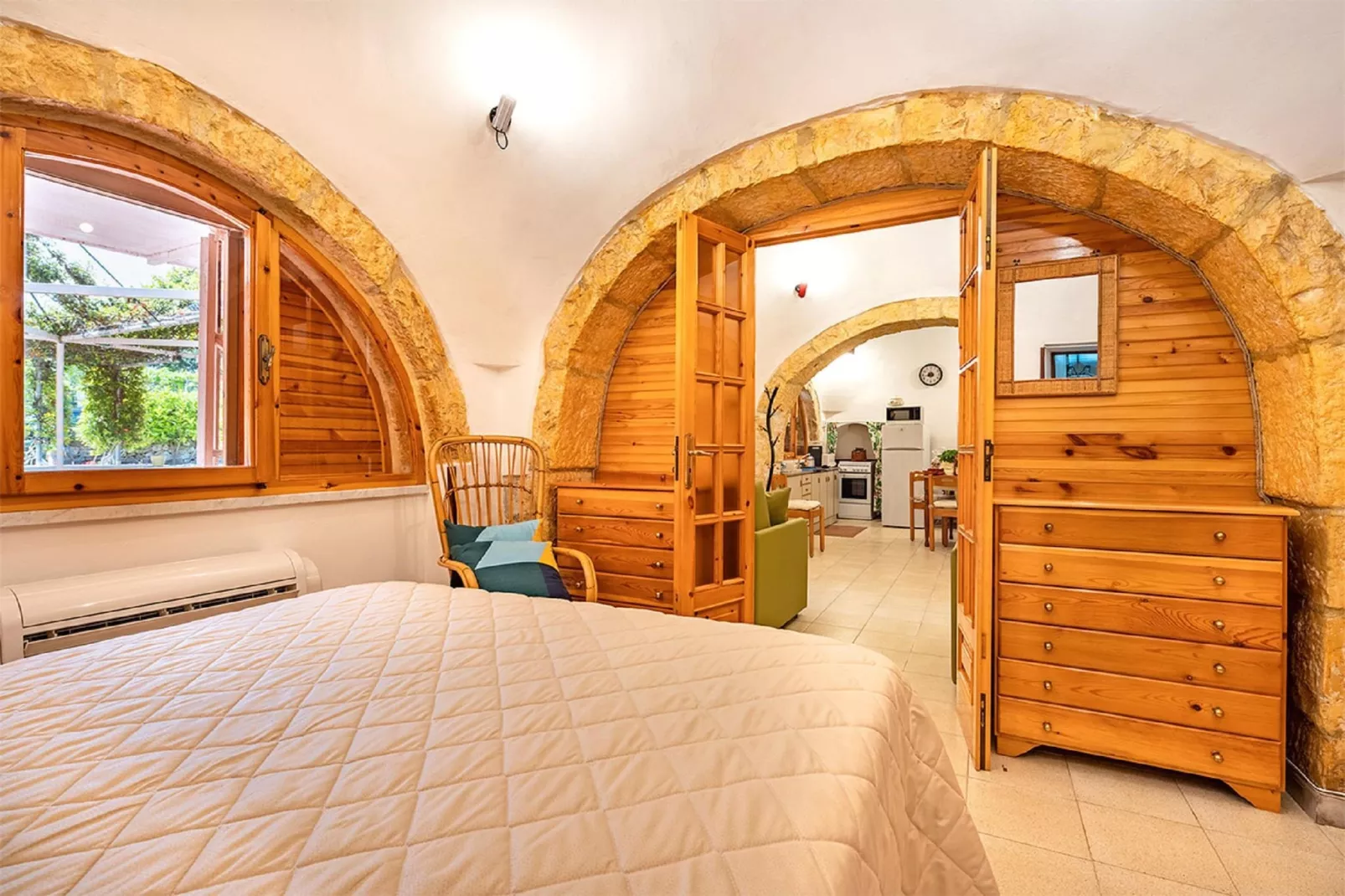 Trulli Fogge di Sauro-Schlafzimmer