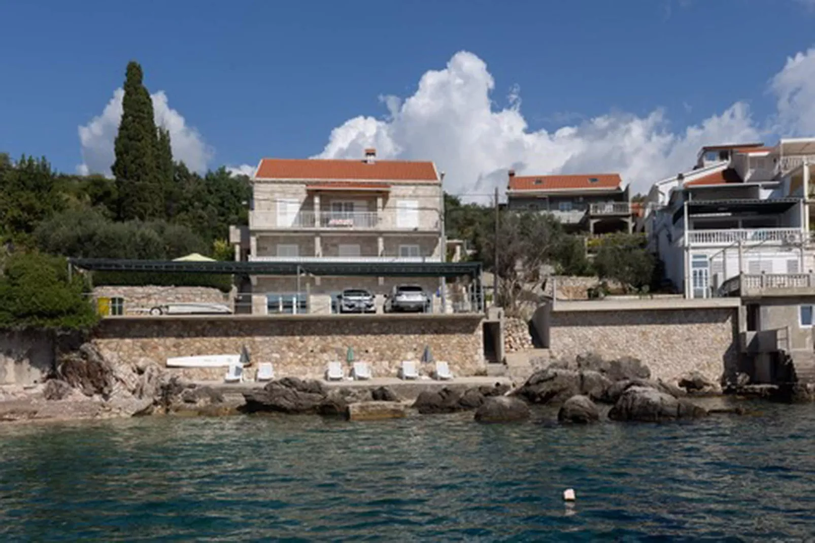 House Rašica - One Bedroom Apartment with Terrace and Sea view (3)-Atmosphere
