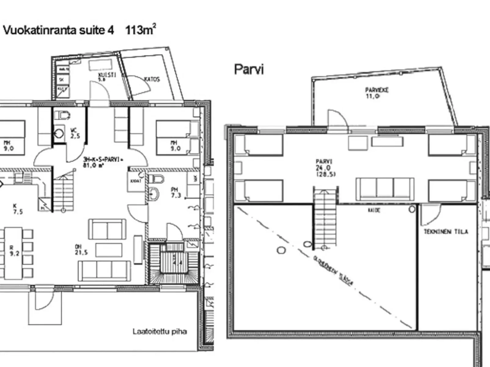 Vuokatinranta suite 4 c-Drinnen