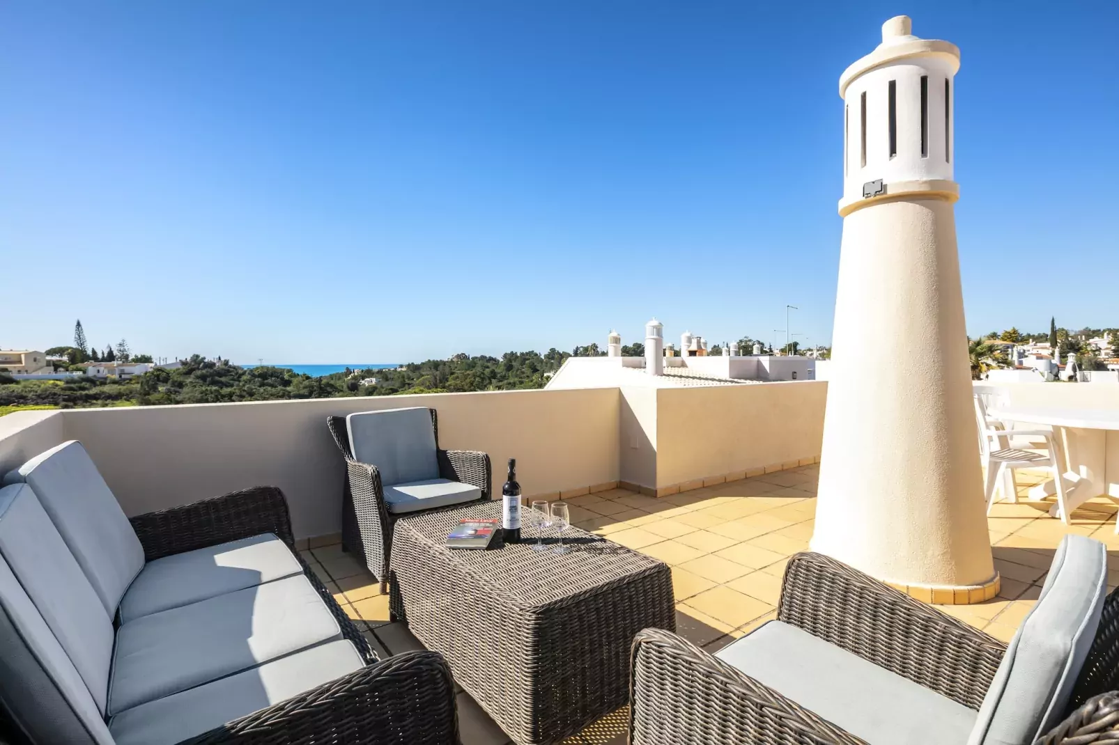 The Palm House - Townhouse at Vale de Milho golf-Terrace