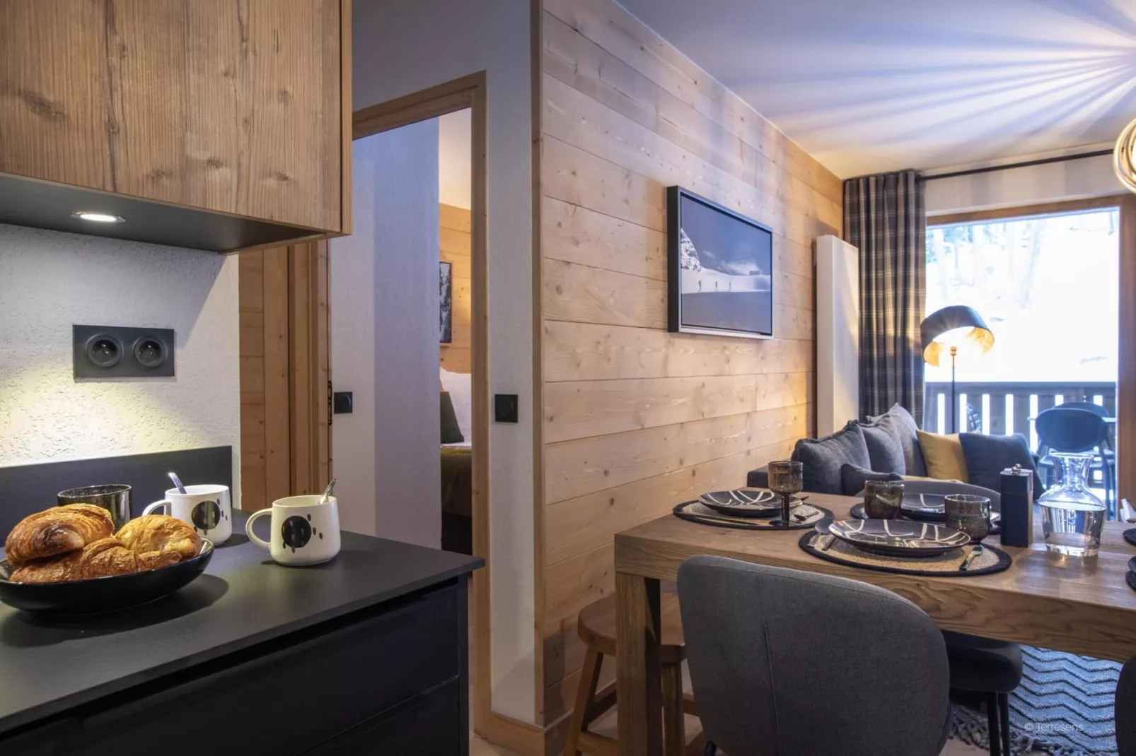 PLAGNE MONTALBERT Le Snoroc- A36S-Dining room