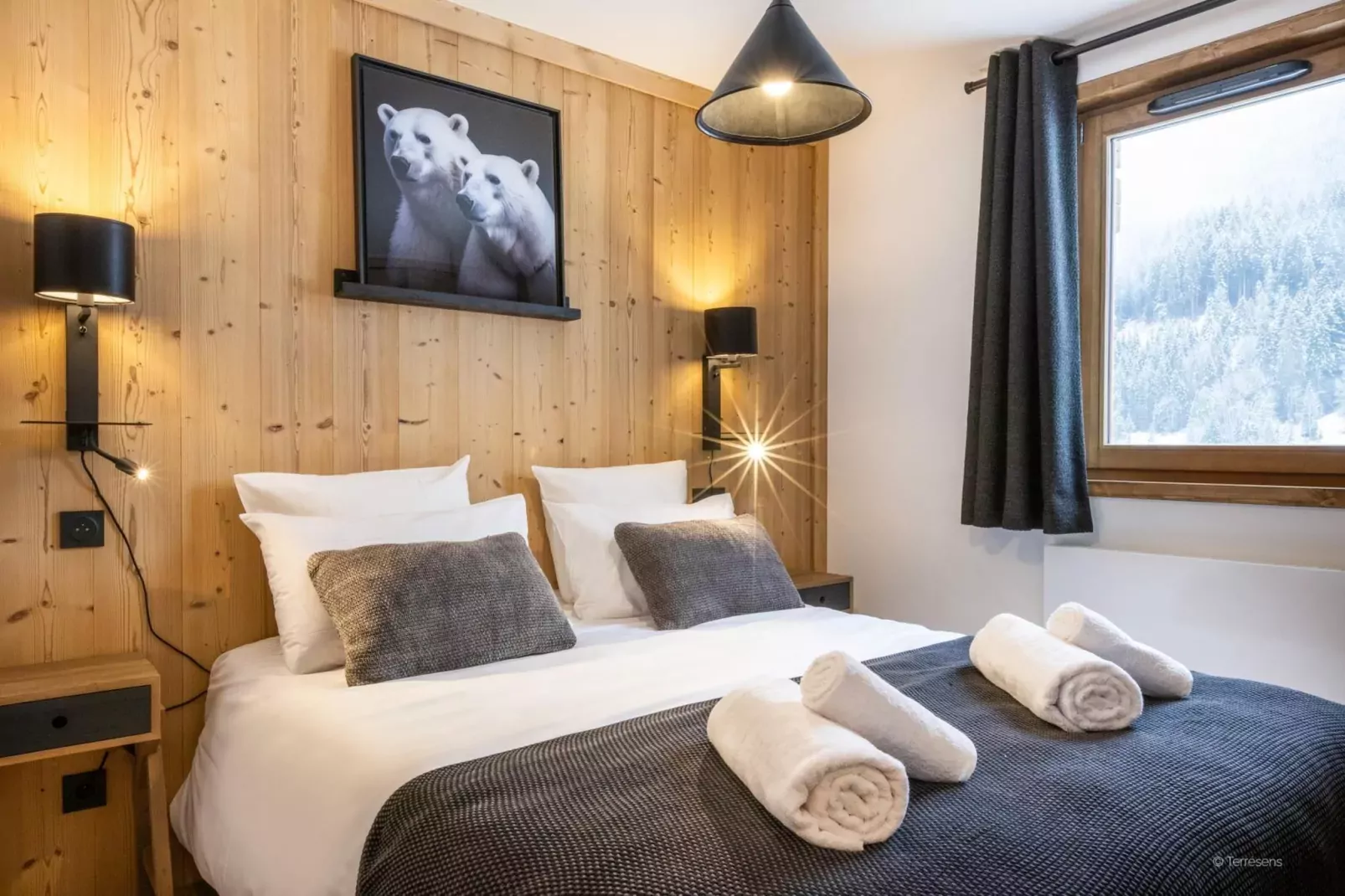 CHAPELLE DABONDANCE Le Flocon Blanc A38S-Chambre