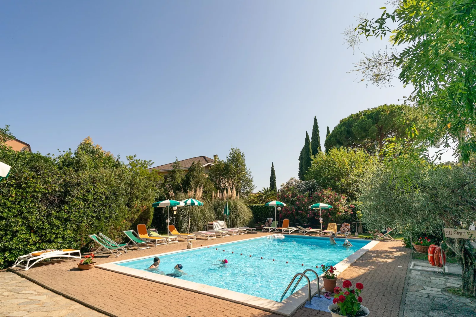 Residence Villa Paola TWO-ROOM APT 4 PAX MEZZANINE - BX401-Pool