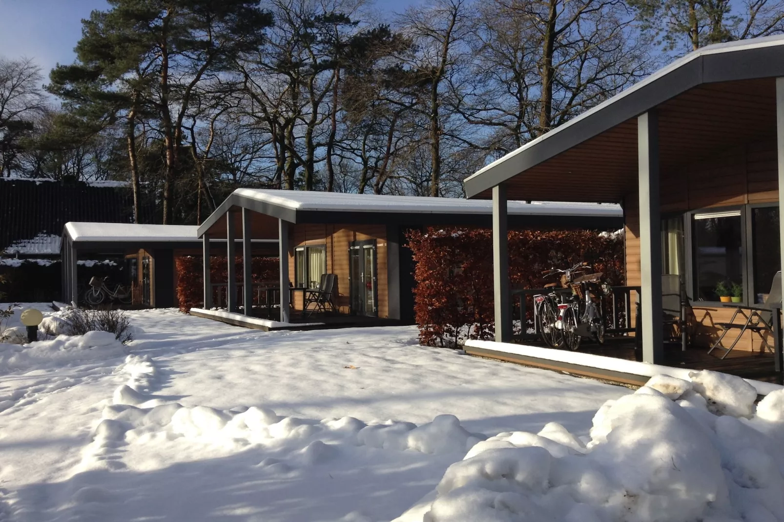 Patio Bungalow Chalet | 2 - 6 people-Gebiet Winter 1 km