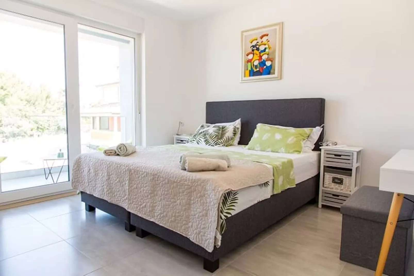 Villa with Pool and Sea View in Fazana - Horizont-Bedroom
