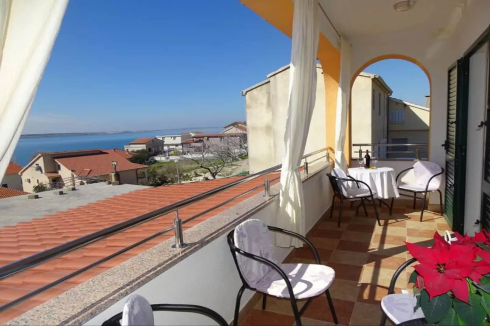 Apartment Lemi - three bedroom apartment-Terrace balcony