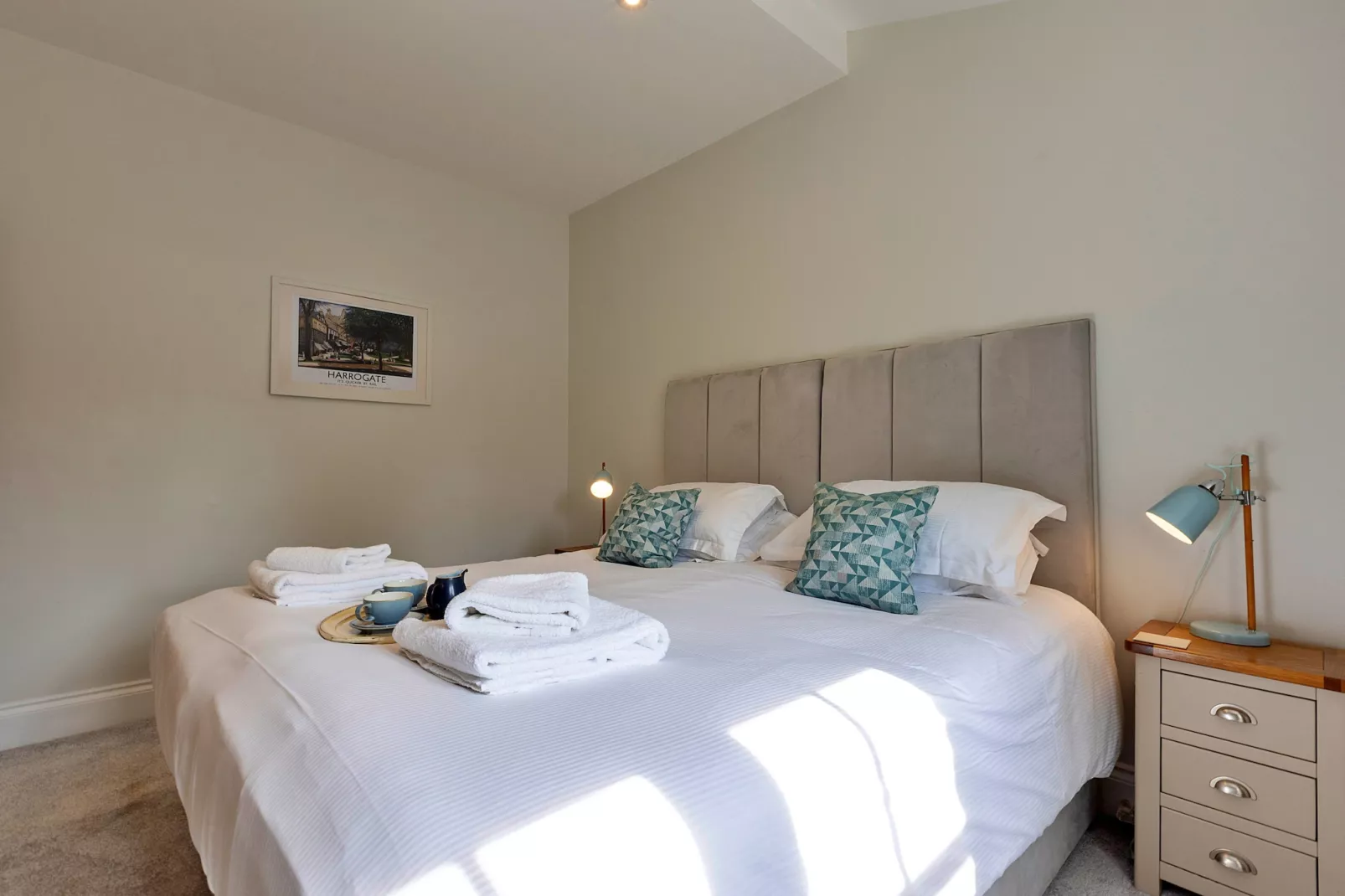 Cherry Cottage Nr Grantley Hall-Schlafzimmer