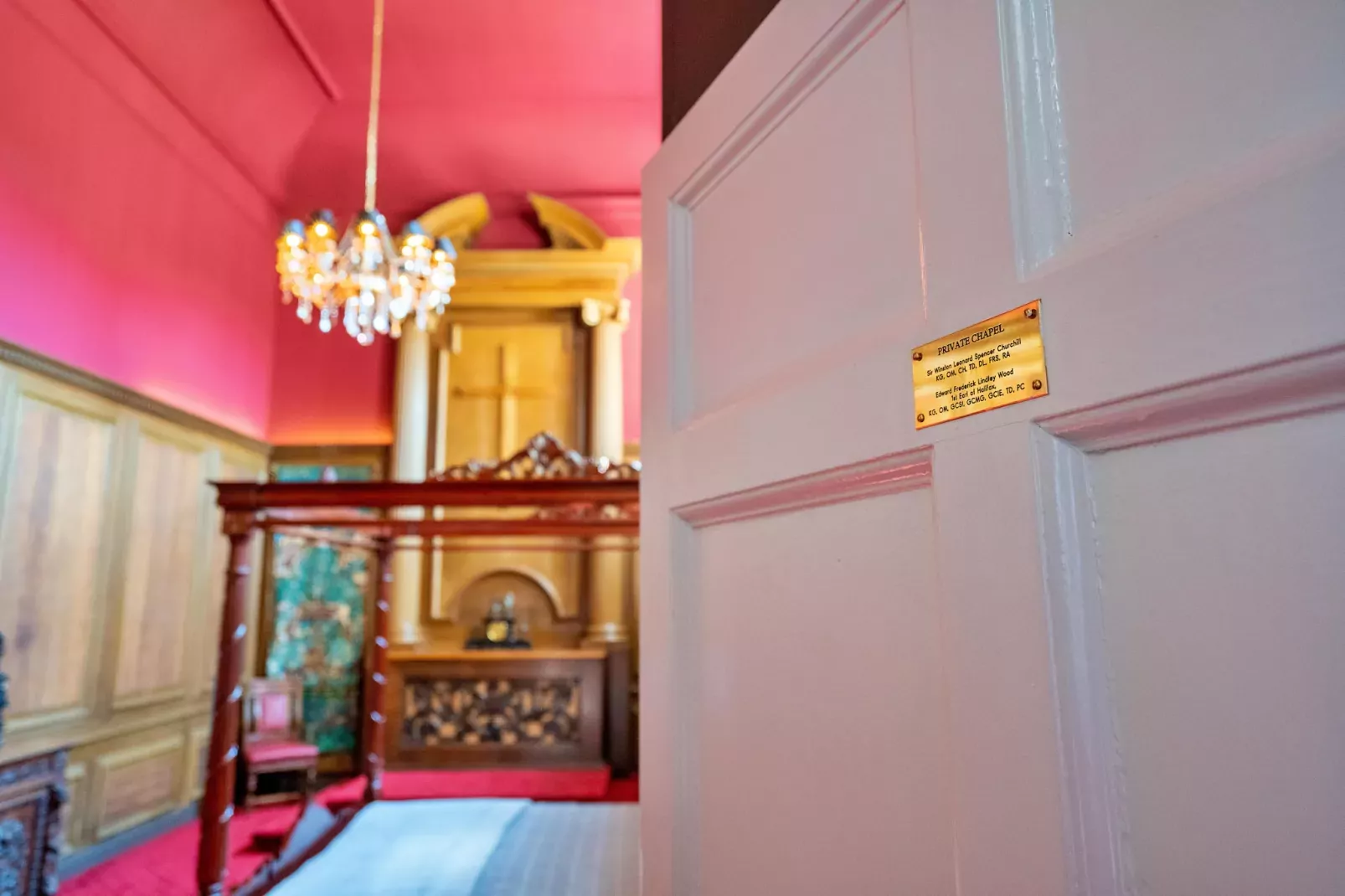 Hickleton Hall-Schlafzimmer