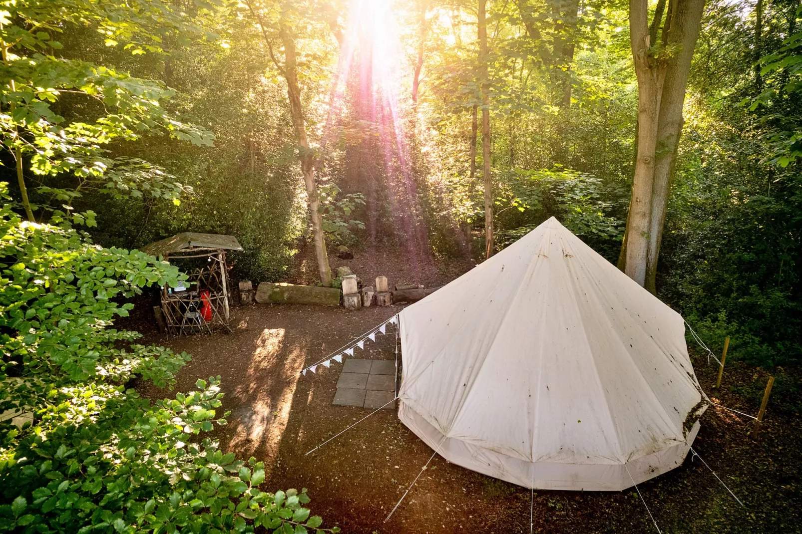 Moroccan Bell Tent-Außenbereich