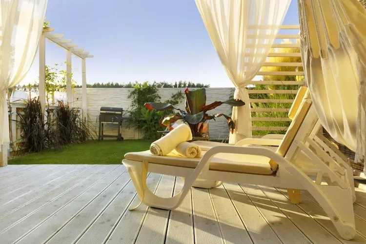 Komfortowe domy wakacyjne Kopań-Terrace balcony
