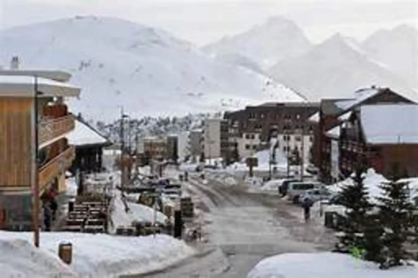 Nationalpark Chalet Schneespitze-Area winter 5km