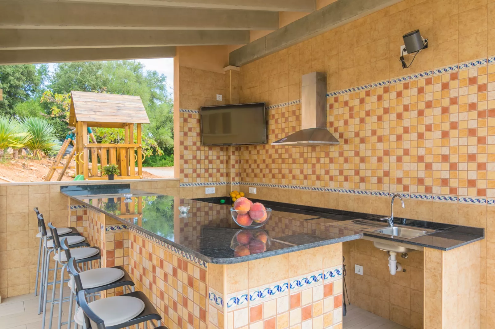RomanÍ Des Figueral-Terrassenbalkon