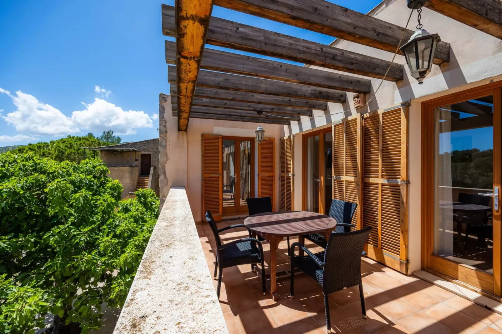 S'hort De Sa Bagura - Es Colomer-Terrassenbalkon