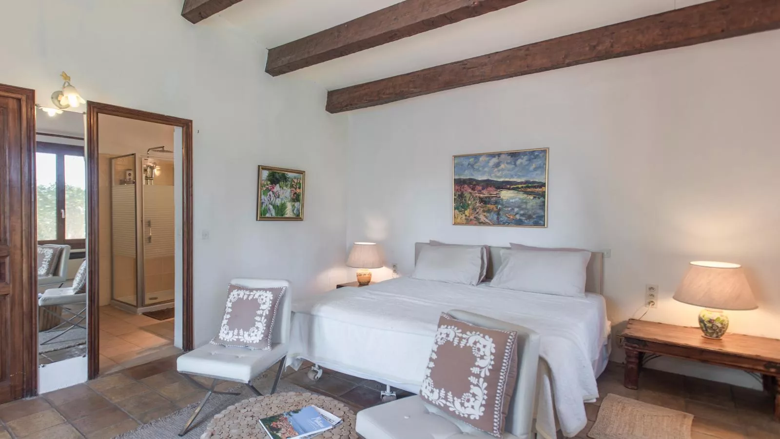 Entre les vignes-Bedroom
