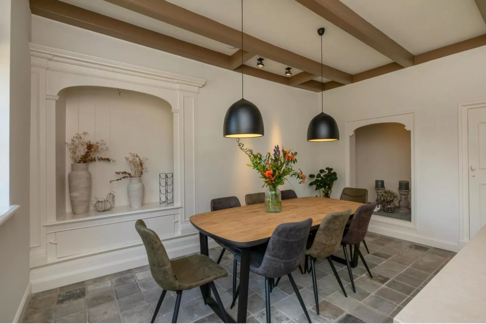 Vakantiehuis 'Boerderij Molenhof' - Stationsweg 5  Heinkenszand-Dining room