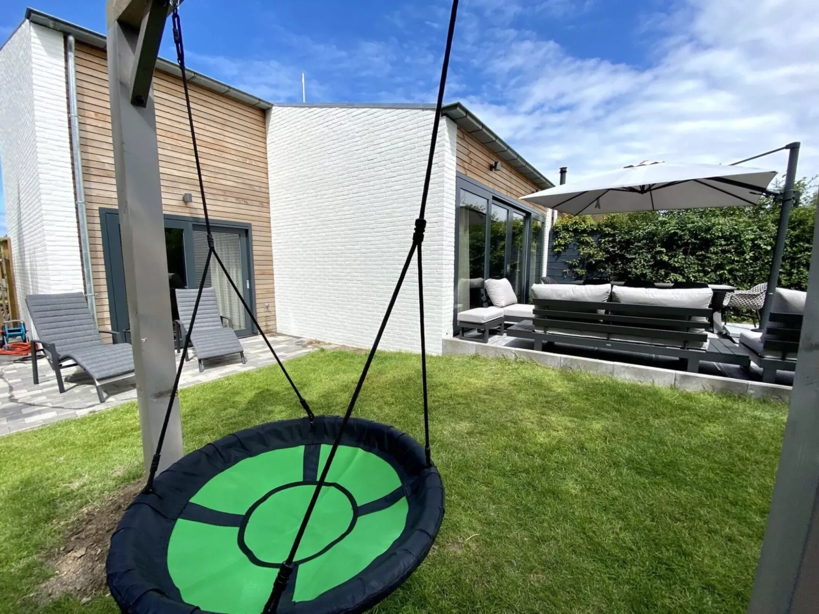 Seascape Wellness Nieuwvliet-Bad-Draußen