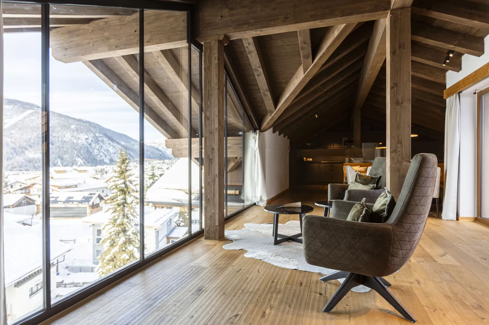 Bergresort Zugspitze Ehrwald 11-Wohnzimmer