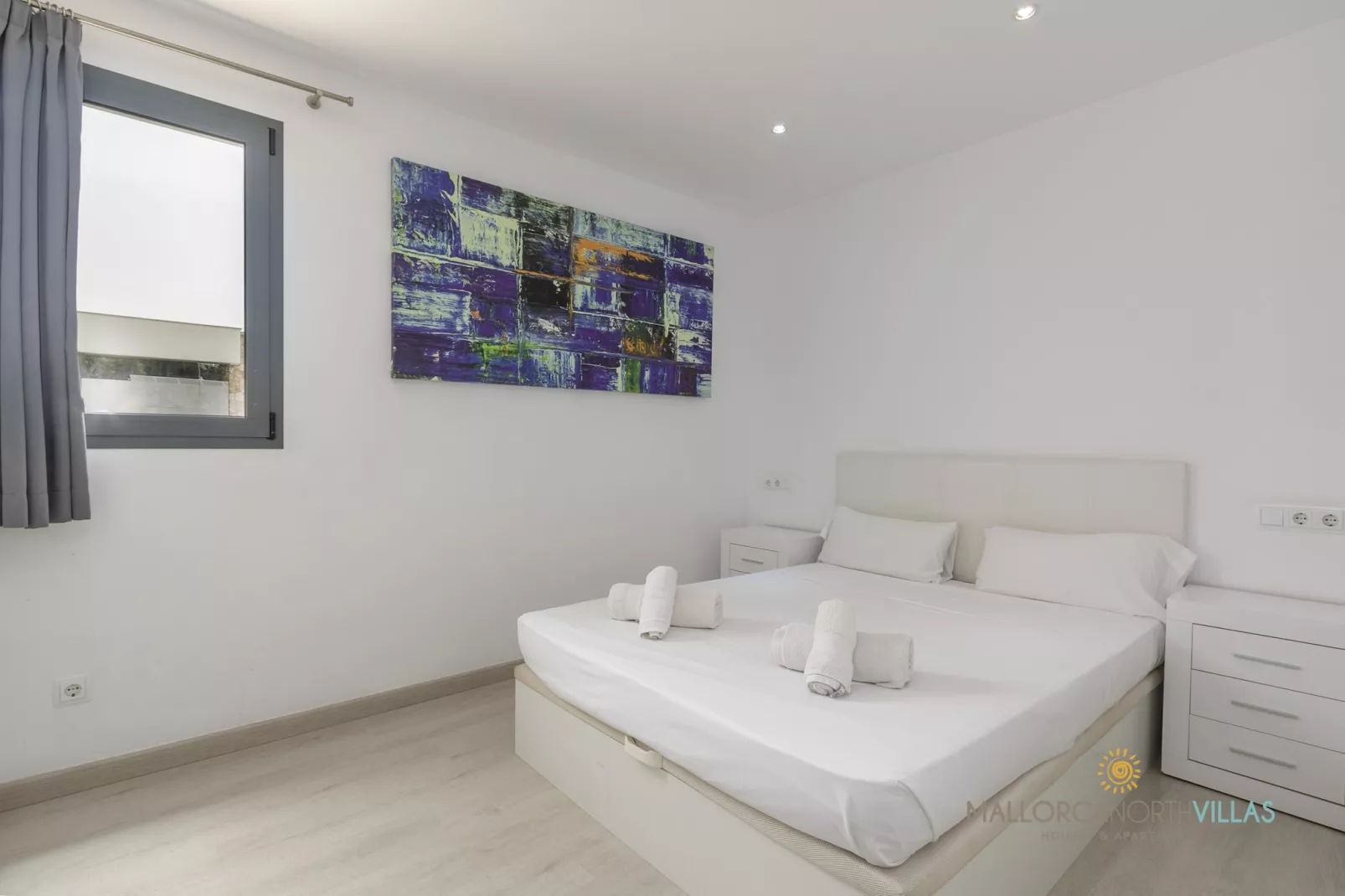 VILLA IOLA IDEAL PARA FAMILIAS A 150M DE LA PLAYA-Bedroom