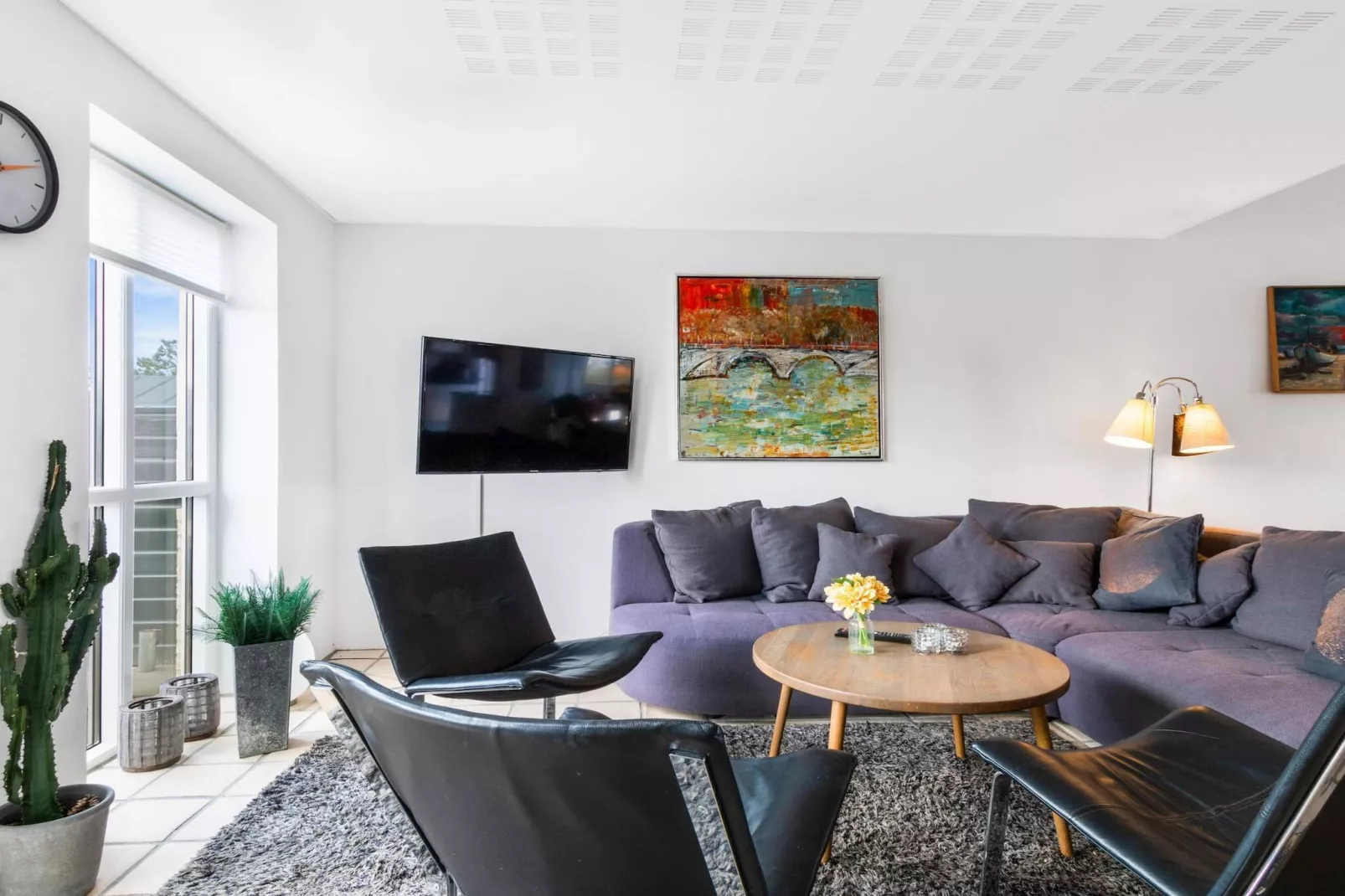 Beach holiday home in Løkken-Indoor