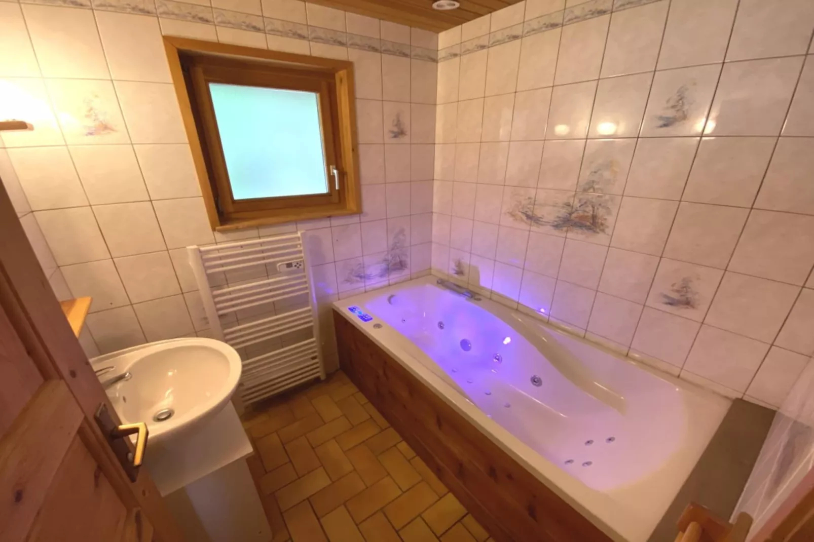 LE FISHING LODGE Chalet en bois avec Bain Nordique-Badezimmer