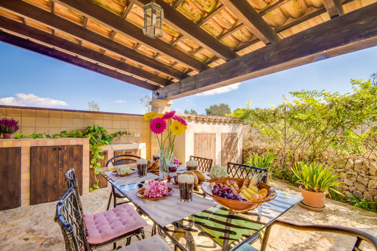 Finca Es Puput-Terrace