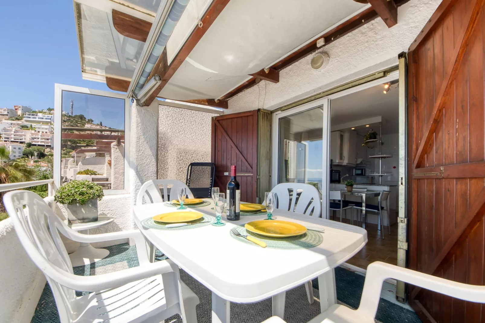 IBIZA BRAMER 11  Canyelles Roses-Terrace balcony