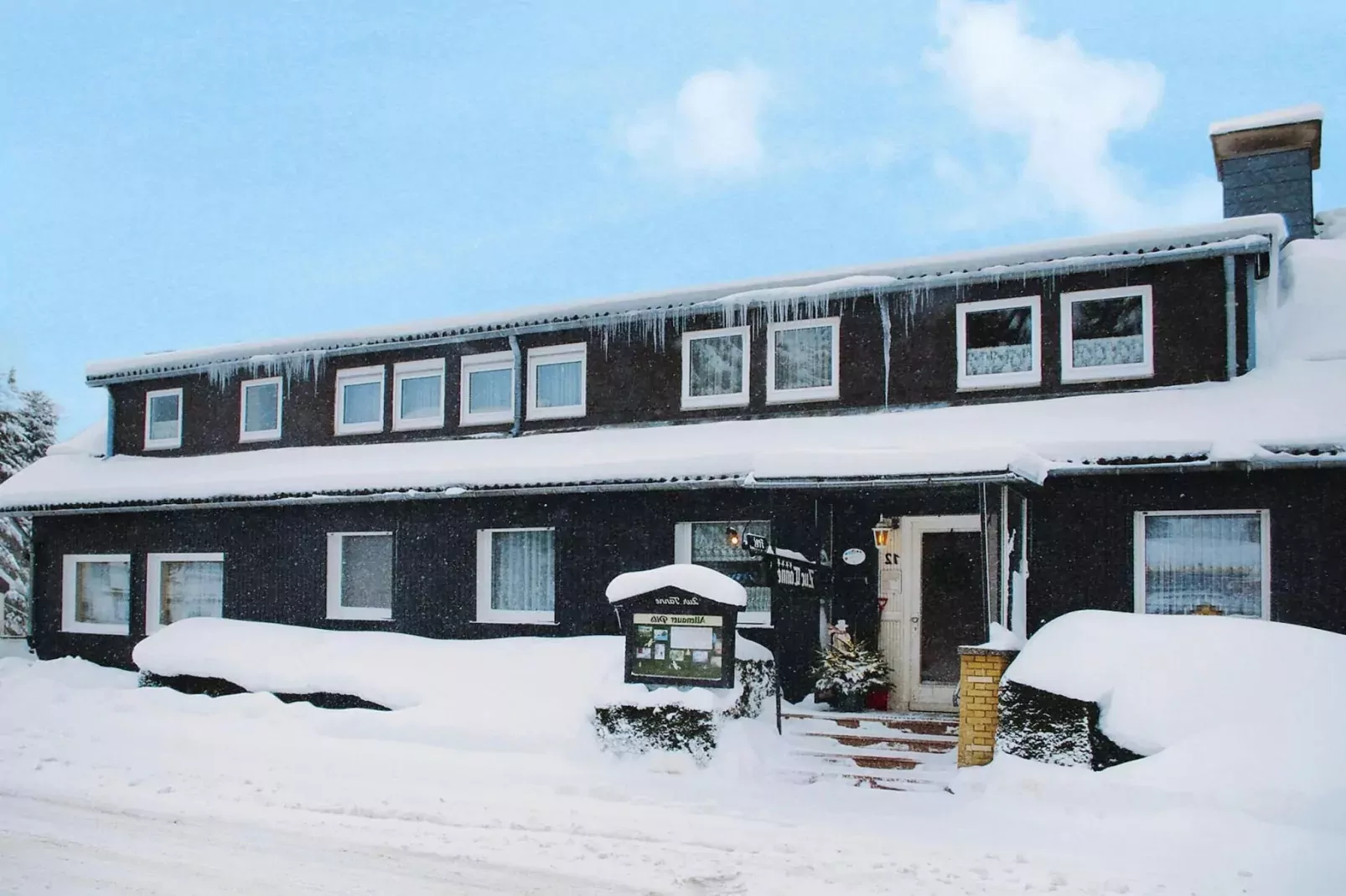 Hirschblick/Wohnung 6 4 Pers-Extérieur hiver