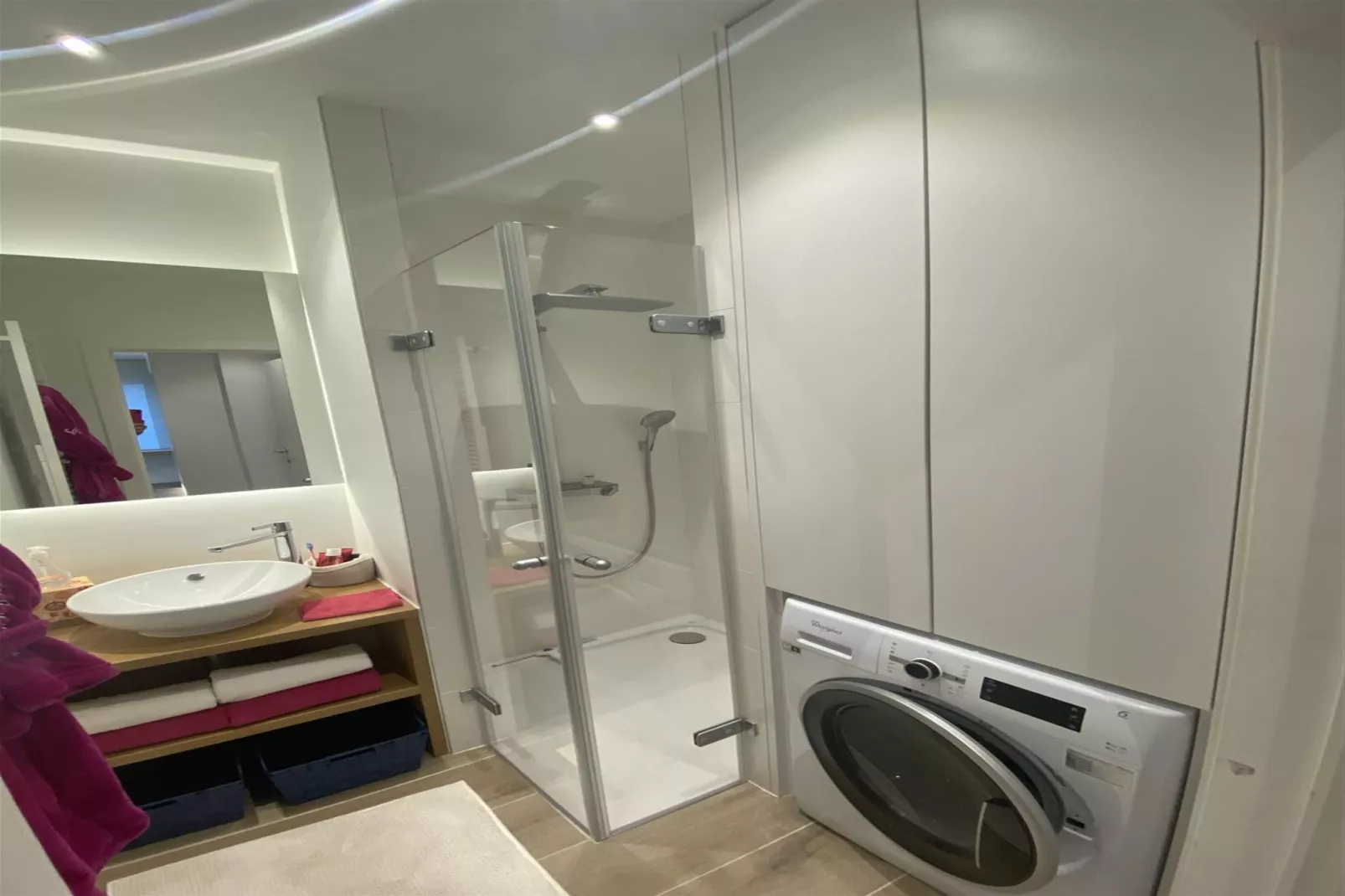 Du Parking-Badezimmer