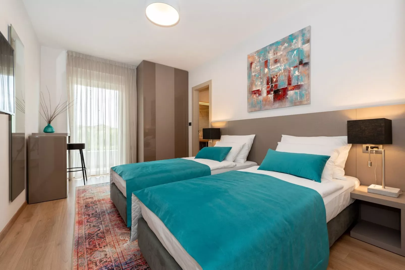 Luxurious Villa Laurea-Bedroom