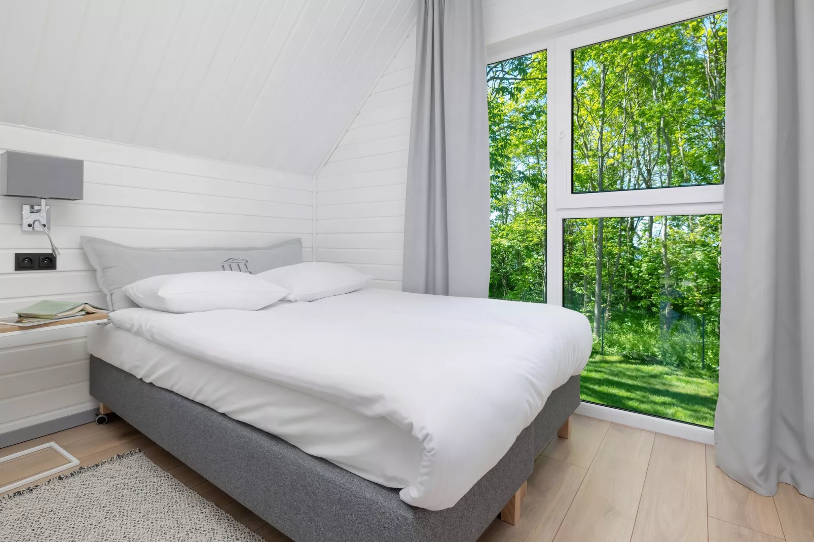 Villa Hoff Ferienhäuser Domek 4 Pers-Bedroom