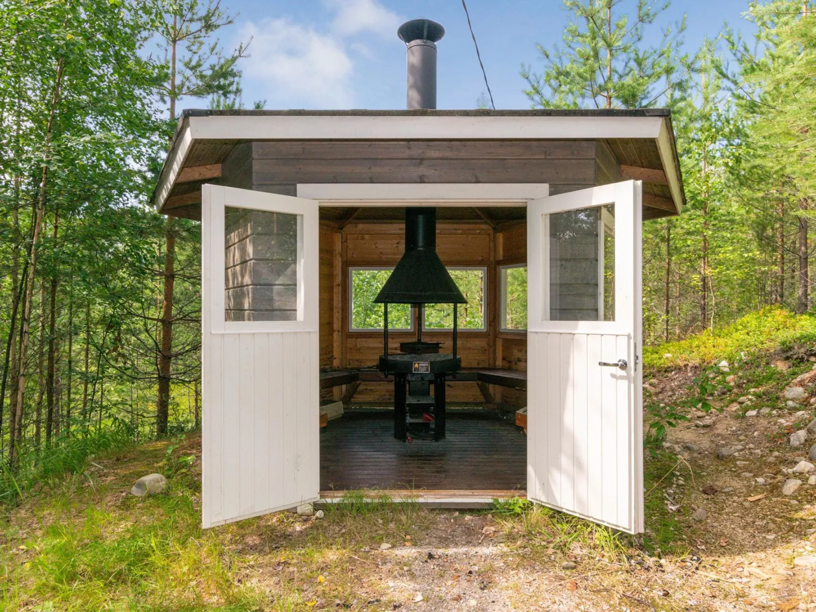 Hot pool cottage ainu-Outside