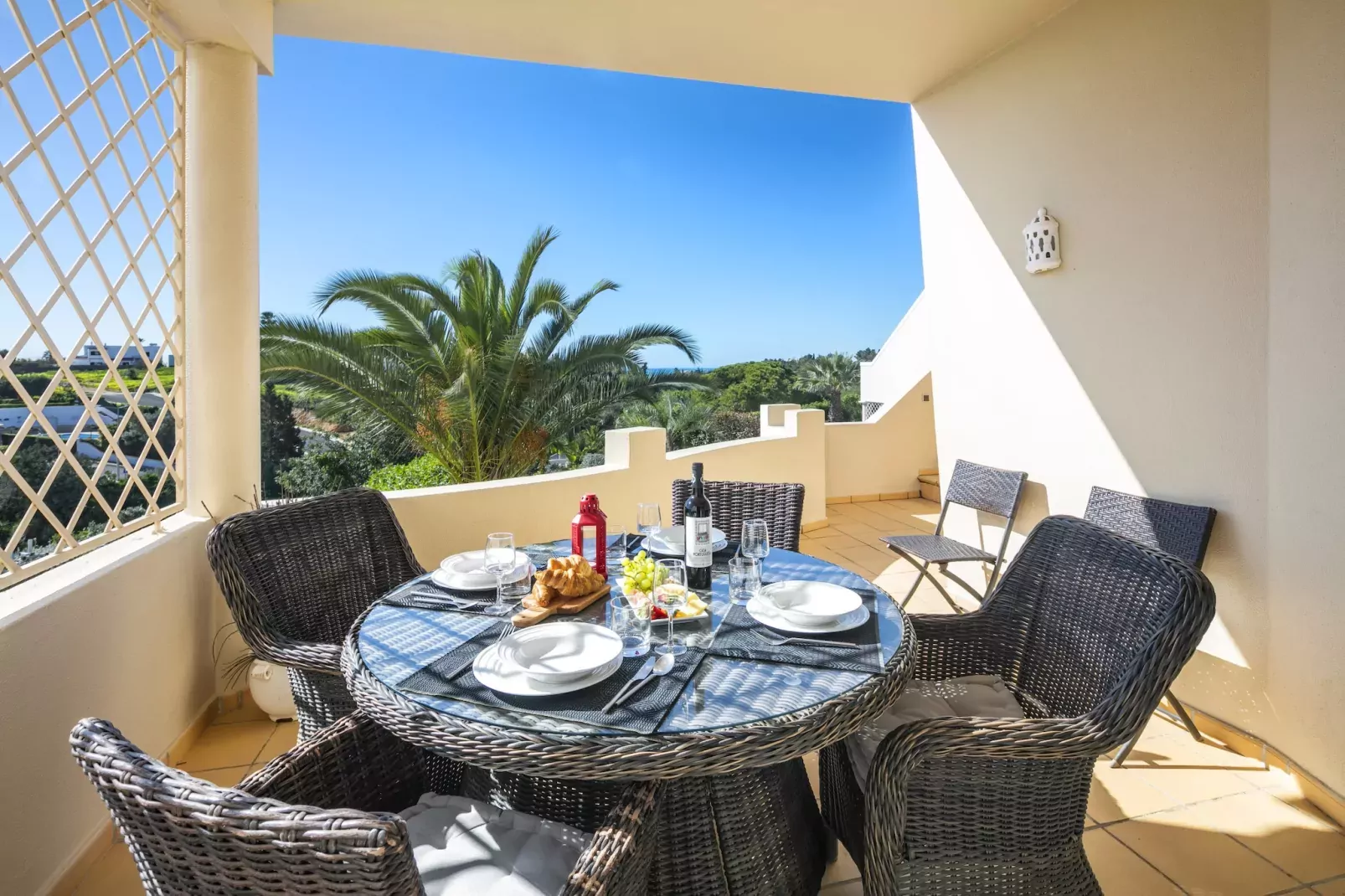 The Palm House - Townhouse at Vale de Milho golf-Terrace