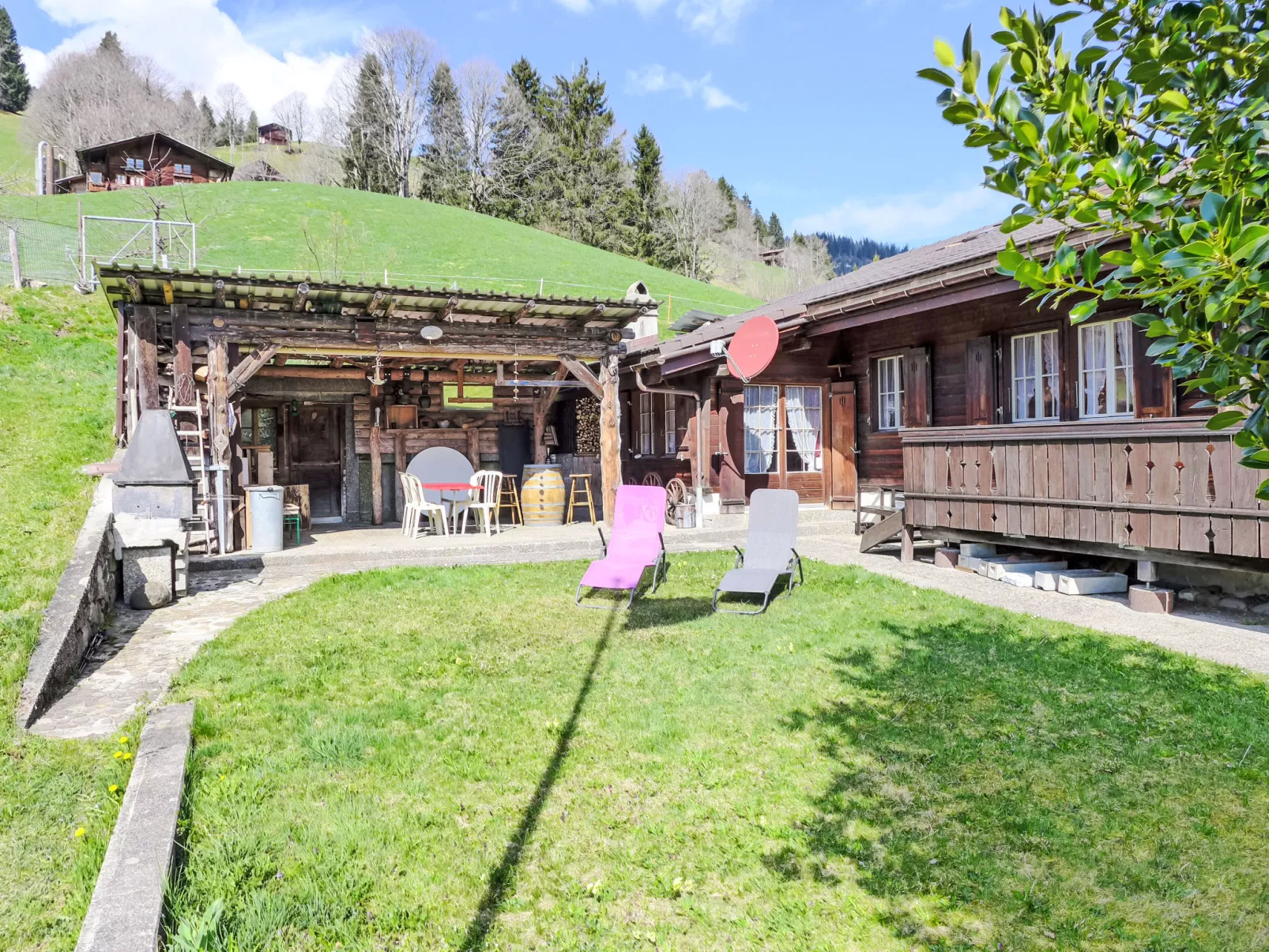 Chalet Träumli-Draußen